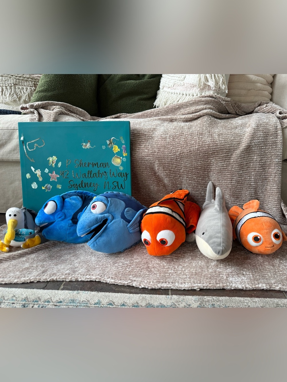 Finding Nemo Stuffie Lot!